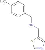 [(4-Methylphenyl)methyl](1,3-thiazol-5-ylmethyl)amine