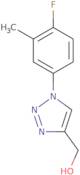 [1-(4-Fluoro-3-methylphenyl)-1H-1,2,3-triazol-4-yl]methanol