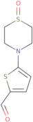 5-(1-Oxo-1,4-thiazinan-4-yl)thiophene-2-carbaldehyde