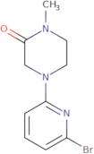 4-(6-Bromopyridin-2-yl)-1-methylpiperazin-2-one