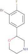 2-(3-Bromo-4-fluorophenyl)morpholine