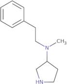 N-Methyl-N-(2-phenylethyl)pyrrolidin-3-amine
