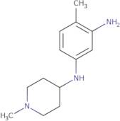 4-Methyl-1-N-(1-methylpiperidin-4-yl)benzene-1,3-diamine