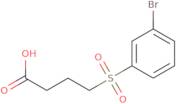 4-(3-Bromobenzenesulfonyl)butanoic acid