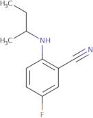 2-[(Butan-2-yl)amino]-5-fluorobenzonitrile