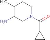 (3-Amino-4-methylpiperidin-1-yl)-cyclopropylmethanone