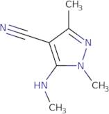 1,3-Dimethyl-5-(methylamino)pyrazole-4-carbonitrile