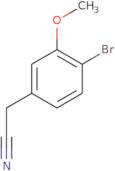 2-(4-bromo-3-methoxyphenyl)acetonitrile