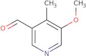 5-Methoxy-4-methylpyridine-3-carboxaldehy