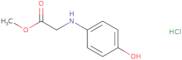 Methyl 2-((4-hydroxyphenyl)amino)acetatehydrochloride