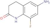 6-Amino-8-fluoro-3,4-dihydroquinolin-2(1H)-one