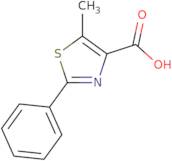 5-Methyl-2-phenyl-1,3-thiazole-4-carboxylic acid