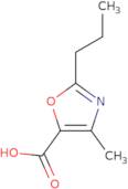 4-Methyl-2-propyl-1,3-oxazole-5-carboxylic acid