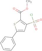 Methyl 3-(chlorosulfonyl)-5-phenylthiophene-2-carboxylate
