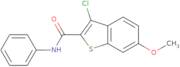 3-Chloro-6-methoxy-N-phenyl-1-benzothiophene-2-carboxamide