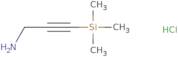 (3-Aminoprop-1-yn-1-yl)trimethylsilane hydrochloride