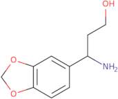 3-Amino-3-(1,3-benzodioxol-5-yl)propan-1-ol