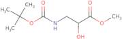Methyl N-Boc-3-amino-2-hydroxypropanoate
