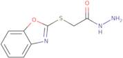 2-(1,3-Benzoxazol-2-ylsulfanyl)acetohydrazide