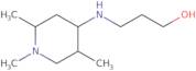 3-[(1,2,5-Trimethylpiperidin-4-yl)amino]propan-1-ol