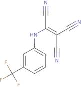 2-((3-(Trifluoromethyl)phenyl)amino)ethene-1,1,2-tricarbonitrile