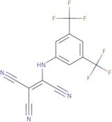 2-[3,5-Bis(trifluoromethyl)anilino]-1,1,2-ethylenetricarbonitrile