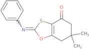 6,6-Dimethyl-2-(phenylimino)-4,5,6,7-tetrahydro-2H-1,3-benzoxathiol-4-one