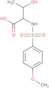 3-Hydroxy-2-(4-methoxybenzenesulfonamido)butanoic acid