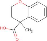 4-Methyl-3,4-dihydro-2H-1-benzopyran-4-carboxylic acid