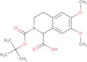 6,7-Dimethoxy-3,4-1H-isoquinoline-1-dicarboxylic acid 2-tert-butyl ester