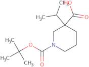 1-boc-3-isopropylpiperidine-3-carboxylic acid