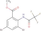 Methyl 3,5-dibromo-2-(trifluoroacetamido)benzoate