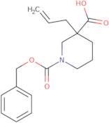 1-Cbz-3-allylpiperidine-3-carboxylic acid