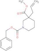 Methyl 1-Cbz-3-allylpiperidine-3-carboxylate