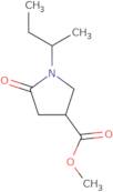 Methyl 1-sec-butyl-5-oxopyrrolidine-3-carboxylate