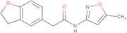 2-(2,3-dihydrobenzofuran-5-yl)-n-(5-methylisoxazol-3-yl)acetamide