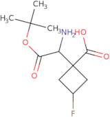 1-(Boc-aminomethyl)-3-fluorocyclobutane-1-carboxylic acid