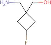 1-(aminomethyl)-3-fluoro-cyclobutanemethanol