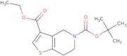 ethyl 5-boc-6,7-dihydro-4h-thieno[3,2-c]pyridine-3-carboxylate