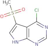 4-Chloro-5-(methylsulfonyl)-7H-pyrrolo[2,3-d]pyrimidine