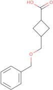 3-(Benzyloxymethyl)cyclobutane-1-carboxylic acid