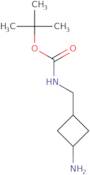 tert-butyl N-{[(1s,3s)-3-aminocyclobutyl]methyl}carbamate, cis