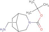 Rel-(1R,5S,8r)-tert-butyl 8-(aminomethyl)-3-azabicyclo[3.2.1]octane-3-carboxylate