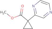 Methyl 1-(pyrazin-2-yl)cyclopropane-1-carboxylate