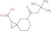 5-[(tert-butoxy)carbonyl]-5-azaspiro[2.5]octane-1-carboxylic acid