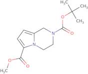 3,4-dihydro-1h-pyrrolo[1,2-a]pyrazine-2,6-dicarboxylic acid 2-tert-butyl ester 6-methyl ester