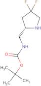 (S)-tert-Butyl ((4,4-difluoropyrrolidin-2-yl)methyl)carbamate