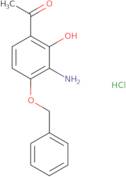 1-(3-Amino-4-(benzyloxy)-2-hydroxyphenyl)ethanone hydrochloride