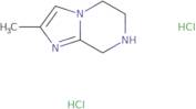 2-Methyl-5H,6H,7H,8H-imidazo[1,2-a]pyrazine dihydrochloride