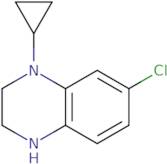7-Chloro-1-cyclopropyl-1,2,3,4-tetrahydroquinoxaline
